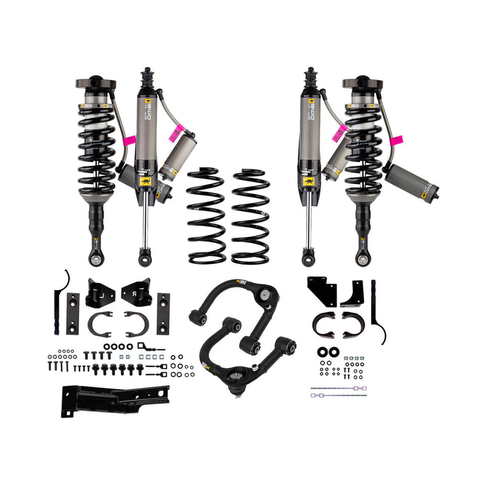 HEAVY LOAD SUSPENSION KIT WITH BP-51 SHOCKS AND UPPER CONTROL ARMS 4RBP51HP