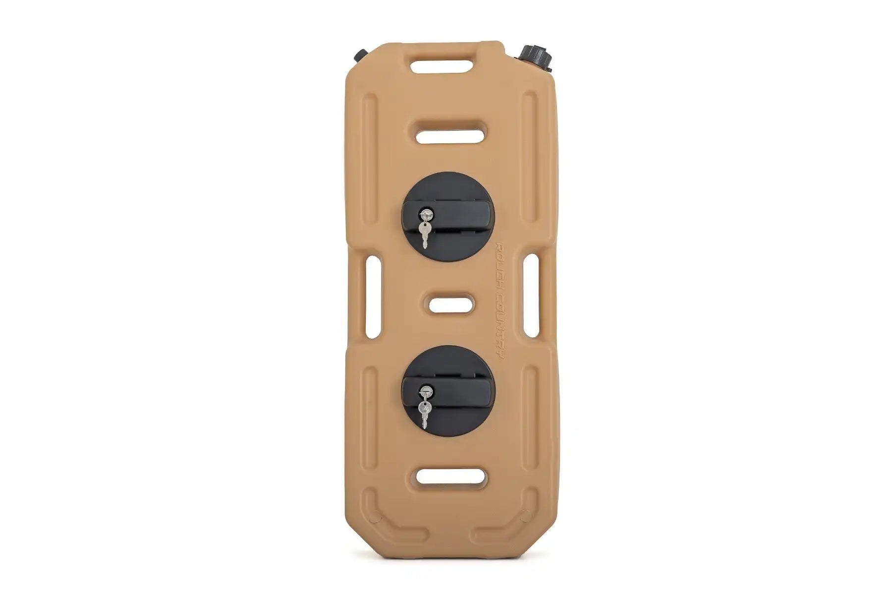 Rough Country Mountable Flat Fluid Containers 20L Military Tan