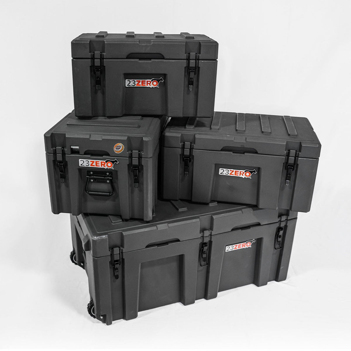 23 Zero 50L Overland Gear Box - Heavy-Duty Waterproof Storage (Gray)