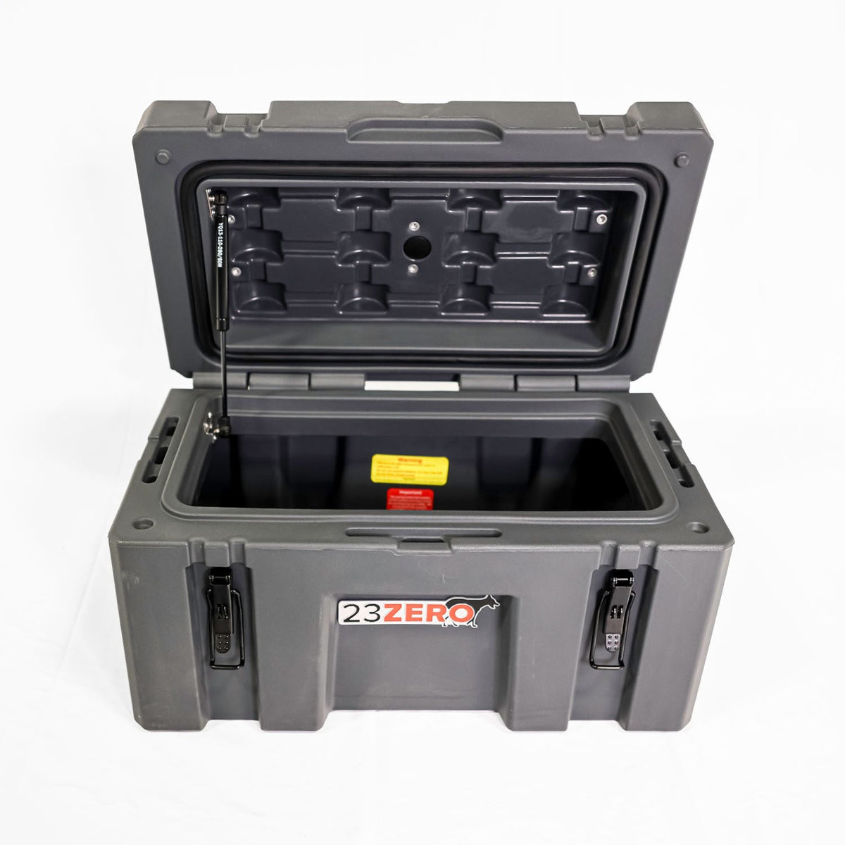 23 Zero 50L Overland Gear Box - Heavy-Duty Waterproof Storage (Gray)