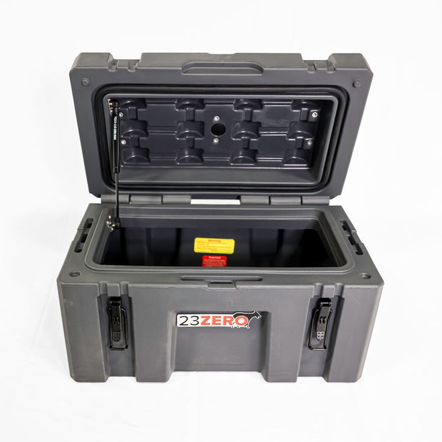 23 Zero 50L Overland Gear Box - Heavy-Duty Waterproof Storage (Gray)
