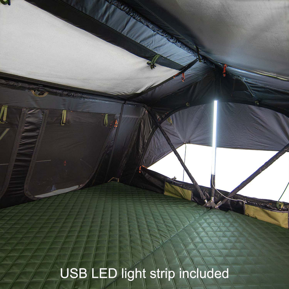 Walkabout 87 2.0 Soft Shell Roof Top Tent Bundle