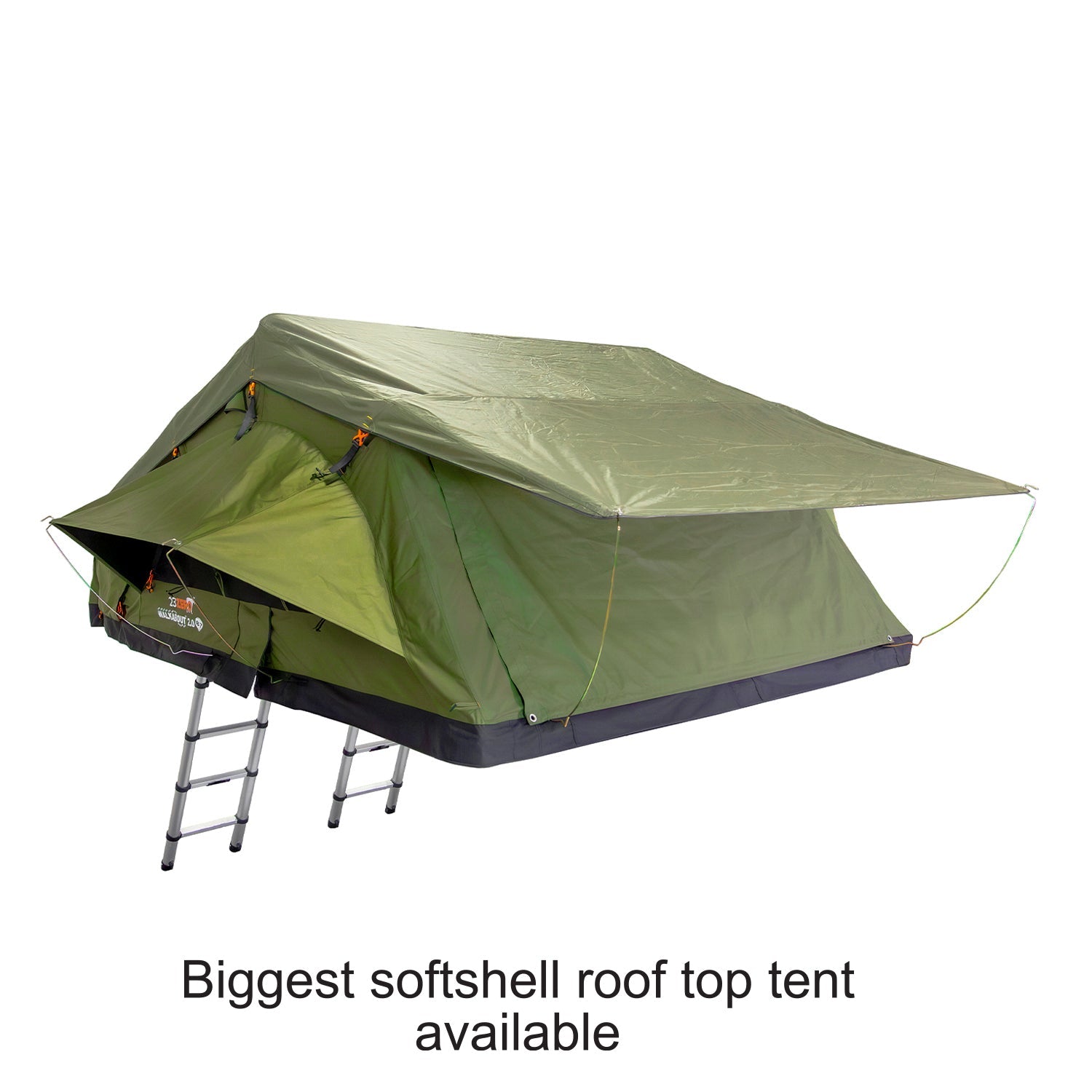Walkabout 87 2.0 Soft Shell Roof Top Tent Bundle