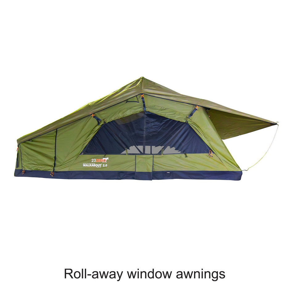 Walkabout 72 2.0 Roof Top Tent Bundle | Sleeps 4 Adults