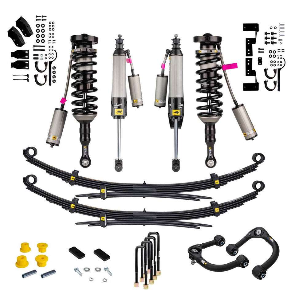 TOYOTA TACOMA HEAVY LOAD SUSPENSION KIT WITH BP-51 SHOCKS AND UPPER CONTROL ARMS