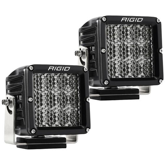 Rigid D-XL Pro Driving Diffused Black (Pair)