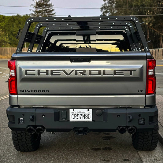 Chassis Unlimited 2019-2024 GMC/CHEVY 1500 ATTITUDE REAR BUMPER