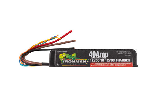IRONMAN 40A DC TO DC BATTERY CHARGER