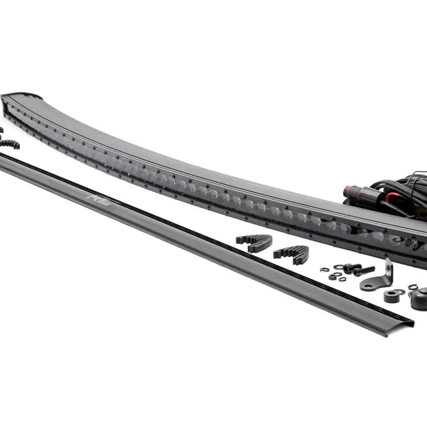 Rough Country Black Series LED 50 Inch Light| Curved Single Row