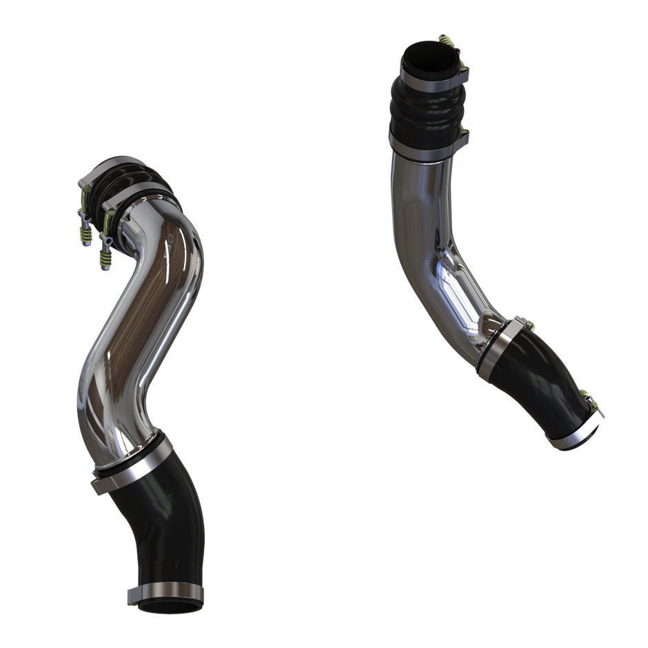 S&B Intercooler Pipe and Boot Set, 2013-2018 Ram 2500/3500 Cummins 6.7