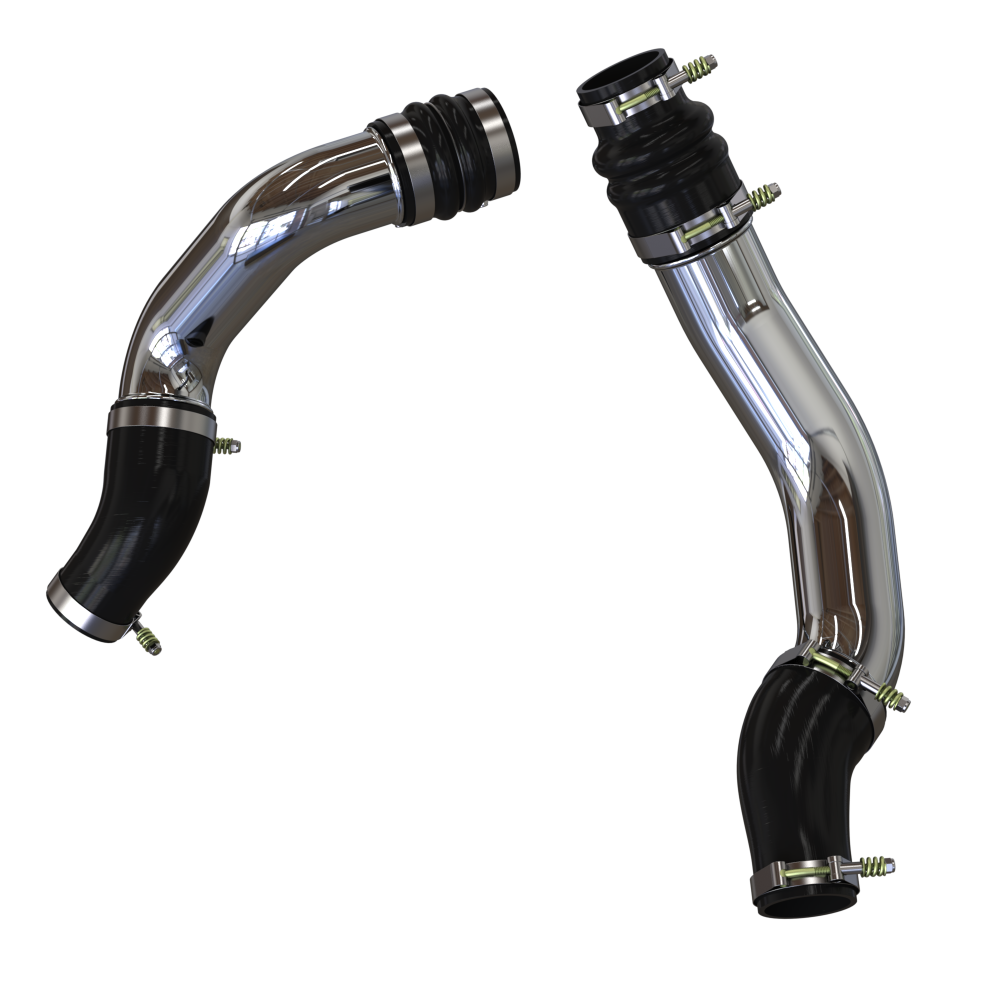 S&B Intercooler Pipe and Boot Set, 2013-2018 Ram 2500/3500 Cummins 6.7