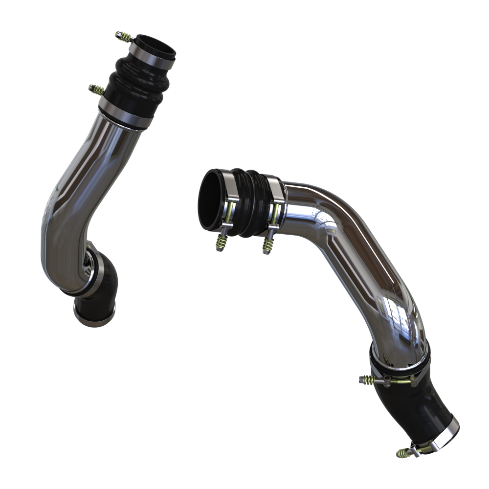 S&B Intercooler Pipe and Boot Set, 2013-2018 Ram 2500/3500 Cummins 6.7