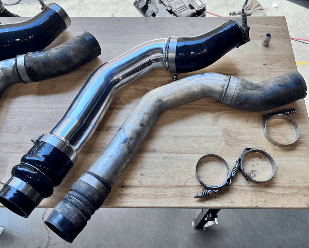 S&B Intercooler Pipe and Boot Set, 2013-2018 Ram 2500/3500 Cummins 6.7
