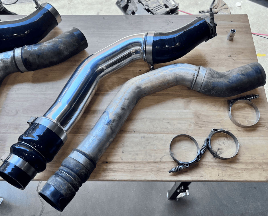 S&B Intercooler Pipe and Boot Set, 2013-2018 Ram 2500/3500 Cummins 6.7