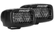 Rigid SR-M Series Pro Spot Diffused Midnight Surface Mount (Pair)