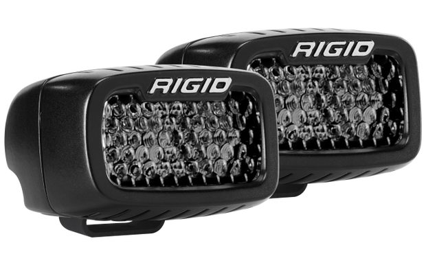Rigid SR-M Series Pro Spot Diffused Midnight Surface Mount (Pair) 902513BLK
