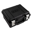 ARB 12V portable air compressor inside its weather-resistant carrying case. Case closed. 