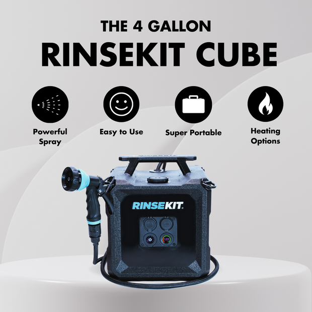 rinse kit cube shower 