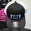 Black and white cap with Dunks Performance logo 