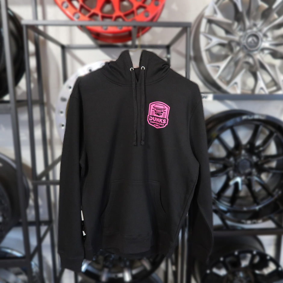 Dunks DP25 Pink Jeep Black Hoodie