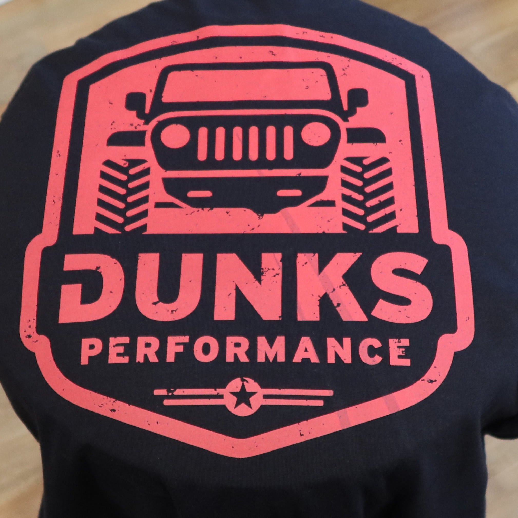 Dunks DP25 Red Jeep Black Hoodie