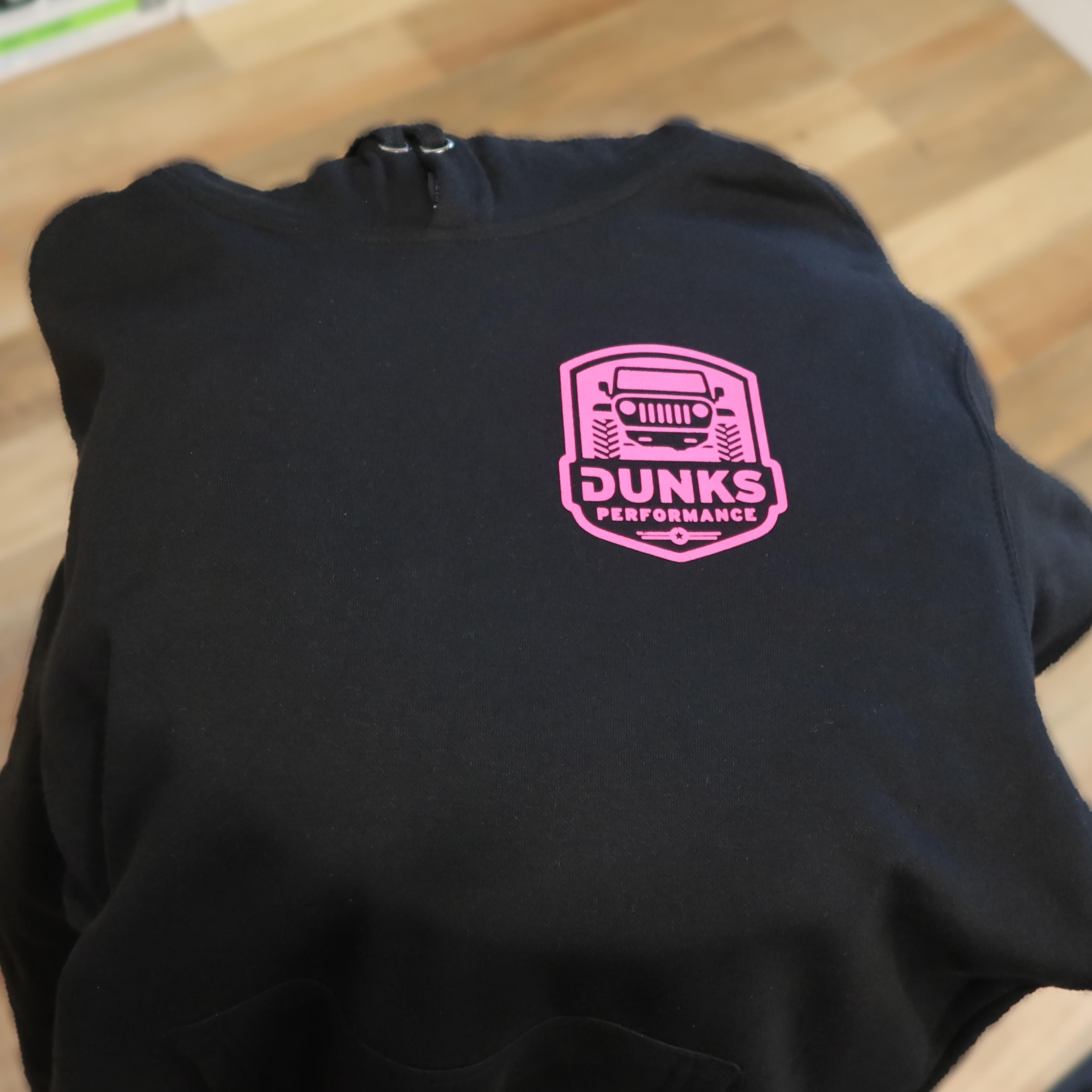 Dunks DP25 Pink Jeep Black Hoodie