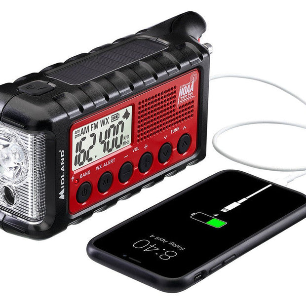 Midland Emergency Crank Weather Radio 2600 mAh