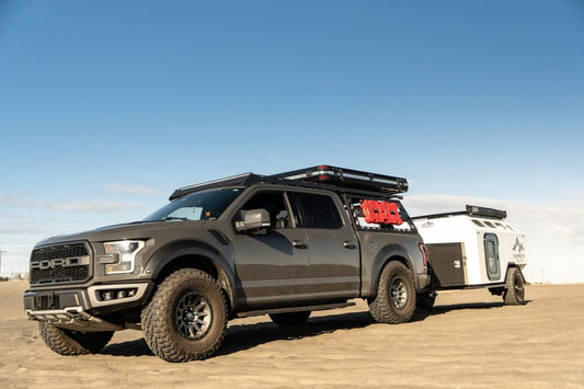 Prinsu Ford Raptor / F150 Prinsu Roof Rack - Light Bar Cutout