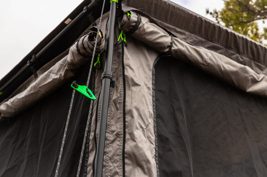 IronMan 4x4 DeltaWing 90° Awning Room
