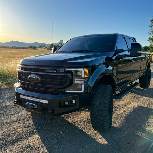 Chassis Unlimited 2017-2022 FORD SUPERDUTY F250/F350 ATTITUDE SERIES FRONT WINCH BUMPER