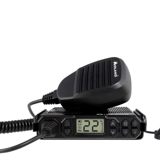 Midland Micro Mobile 5 Watt GMRS Radio with Weather and Magnetic Mount Antenna