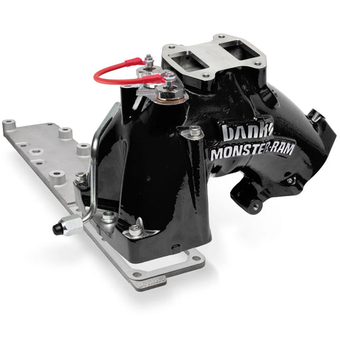 ed Powder-Coated Banks Monster-Ram Intake for 2013-2018 Cummins 6.7L Black version.