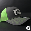 Dunks Charcoal/Neon Green Trucker Hat