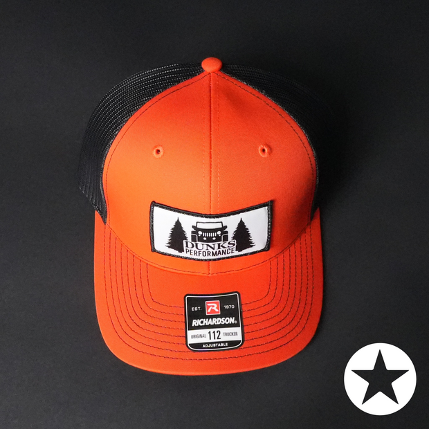 Dunks Orange / Black Trucker Hat