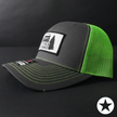 Dunks Charcoal/Neon Green Trucker Hat