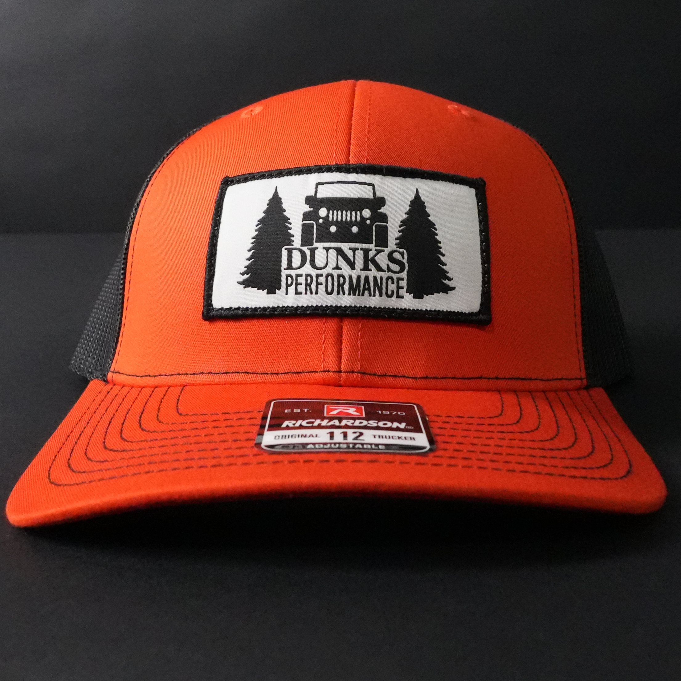 Dunks Orange / Black Trucker Hat