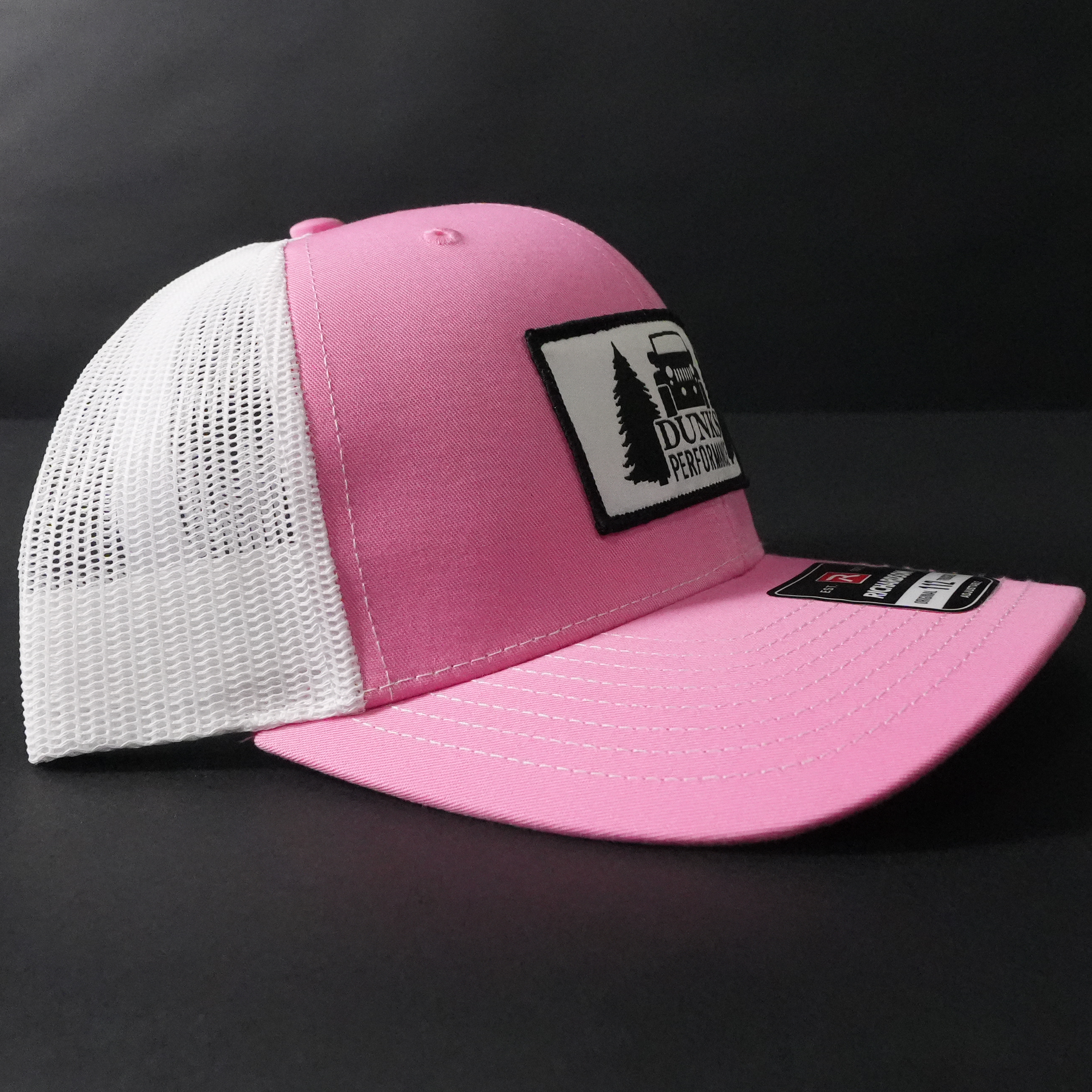 Dunks Pink/White Trucker Hat