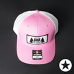 Dunks Pink/White Trucker Hat