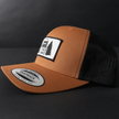 Dunks Carmel Black Trucker Hat