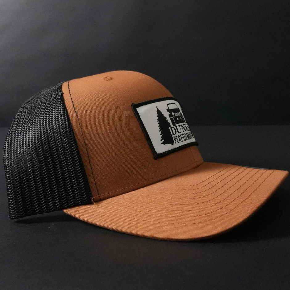 Dunks Carmel Black Trucker Hat