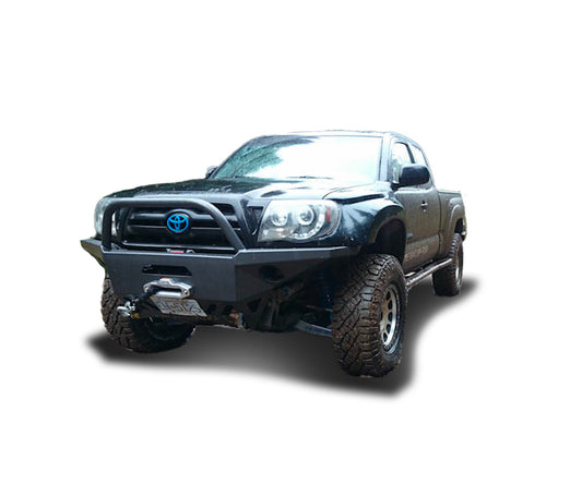 CBI Toyota Tacoma Moab 2.0 Baja Front Bumper | 2005-2015 - Steel - Powder Coated Black