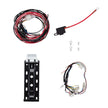 Wiring Layout: Complete 3-wire installation harness and hardware for the ARB CKBLTA12 air compressor.