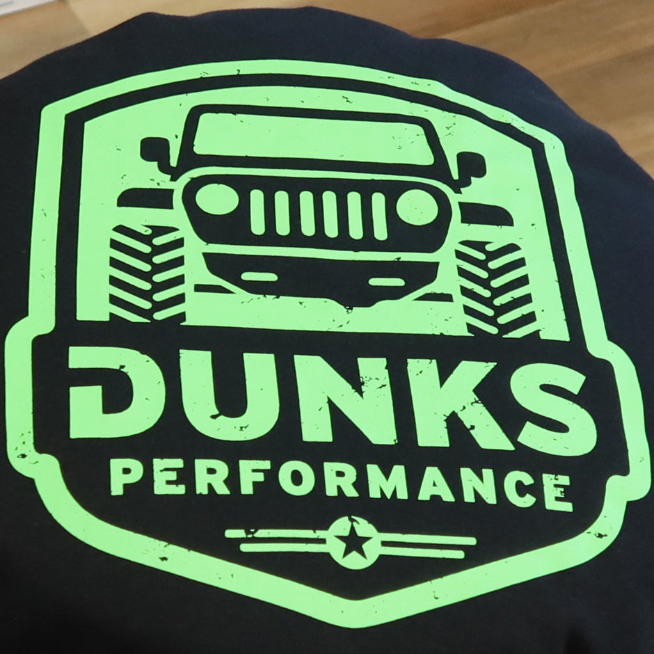 Dunks DP25 Green Jeep Black Hoodie