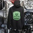 Dunks DP25 Green Jeep Black Hoodie