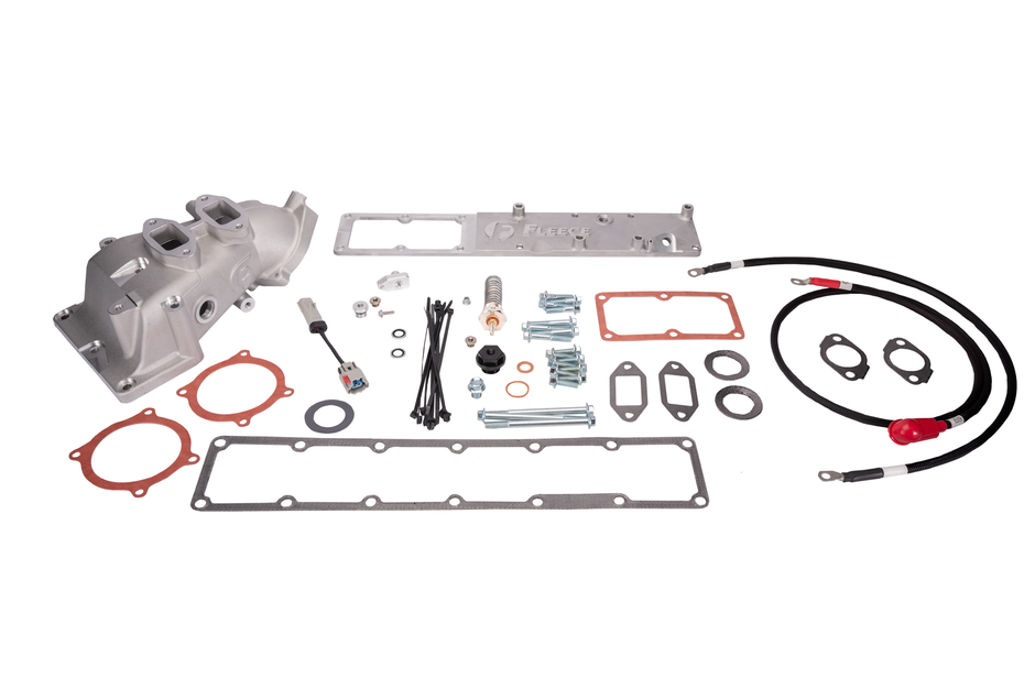 All  hardware, cables, and gaskets for the Fleece Performance Intake Kit