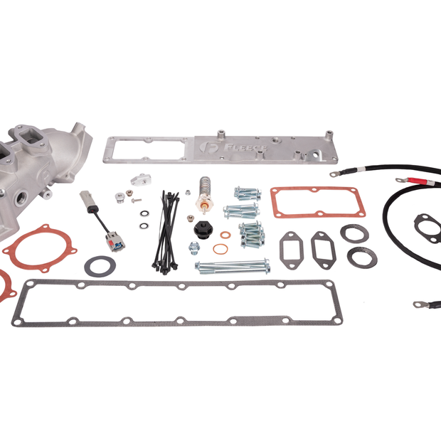 All  hardware, cables, and gaskets for the Fleece Performance Intake Kit