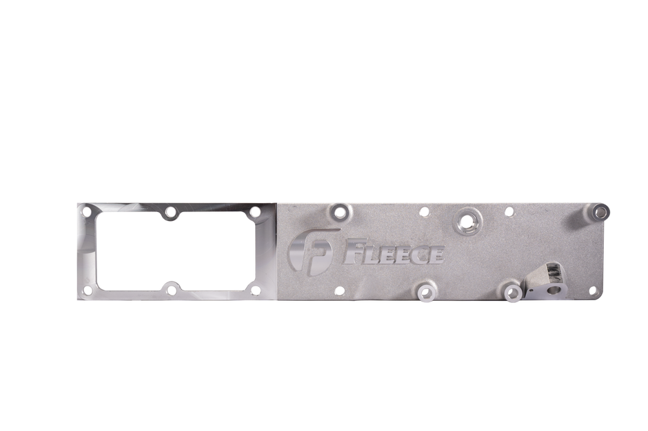 Fleece Performance precision-machined high-flow intake plate for 6.7L Cummins Grid Heater Kit