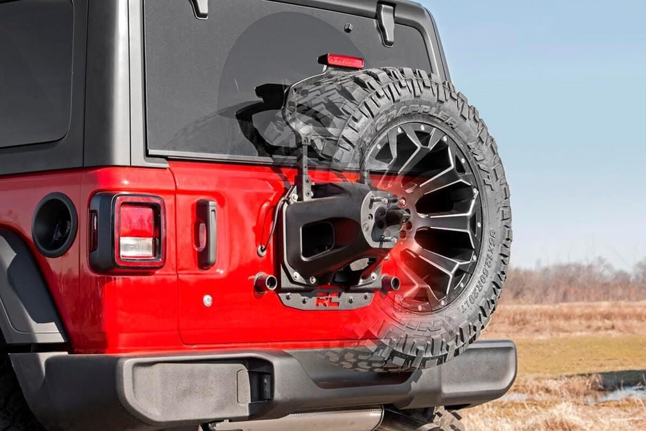 Jeep JL Spare Tire Relocation Bracket | 2018-2026 | Rough Country 10526