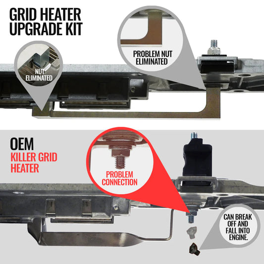 BD DIESEL KILLER GRID HEATER UPGRADE KIT RAM CUMMINS