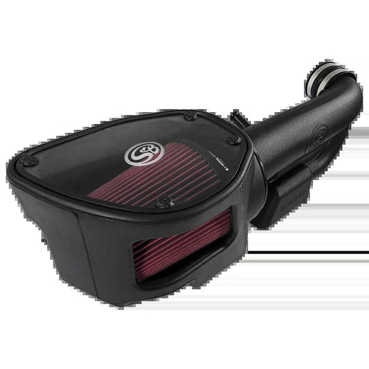 S&B COLD AIR INTAKE FOR JEEP WRANGLER (12-18) JK V6-3.6L OILED COTTON CLEANABLE RED S&B